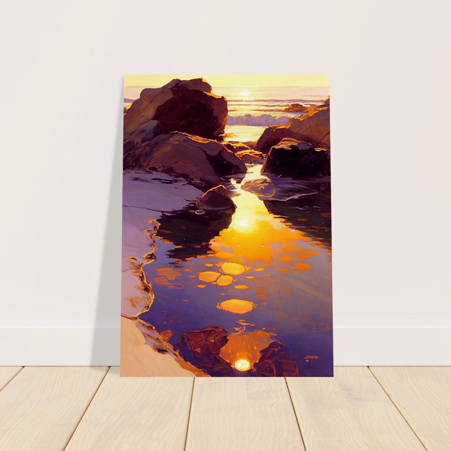Shimmering Rockpool I - Unframed Print