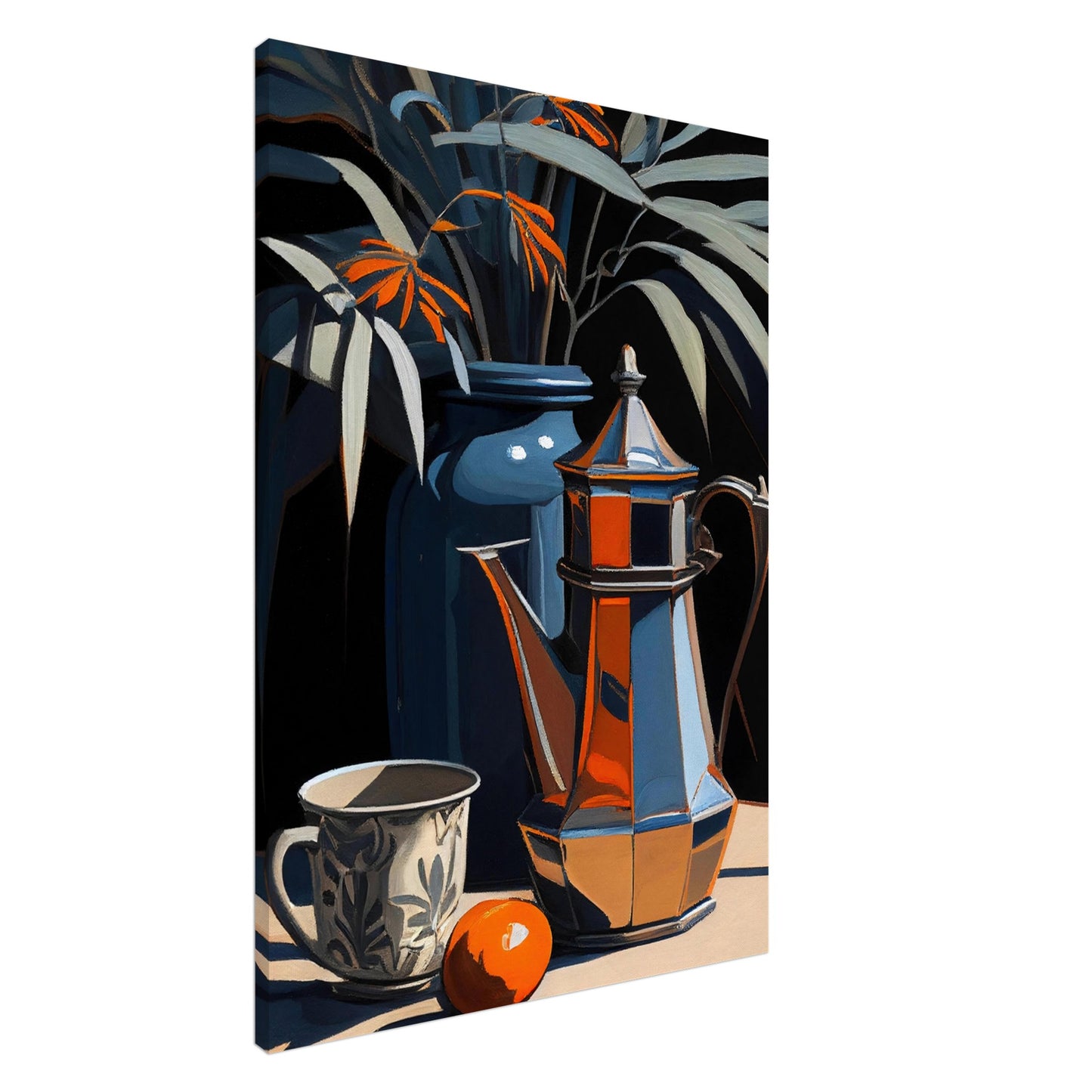 Coffee Pot Reflections - Canvas