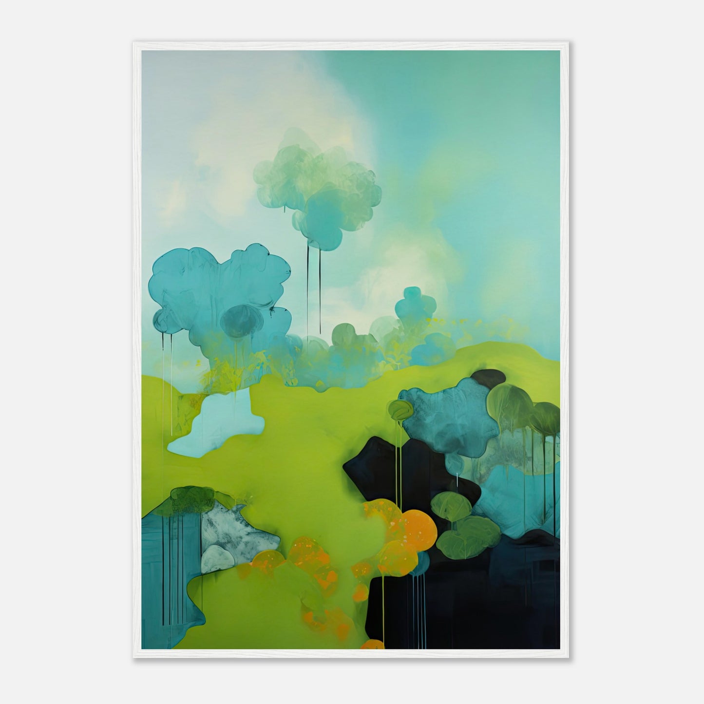 Portentous Skies III - Wooden Framed Print