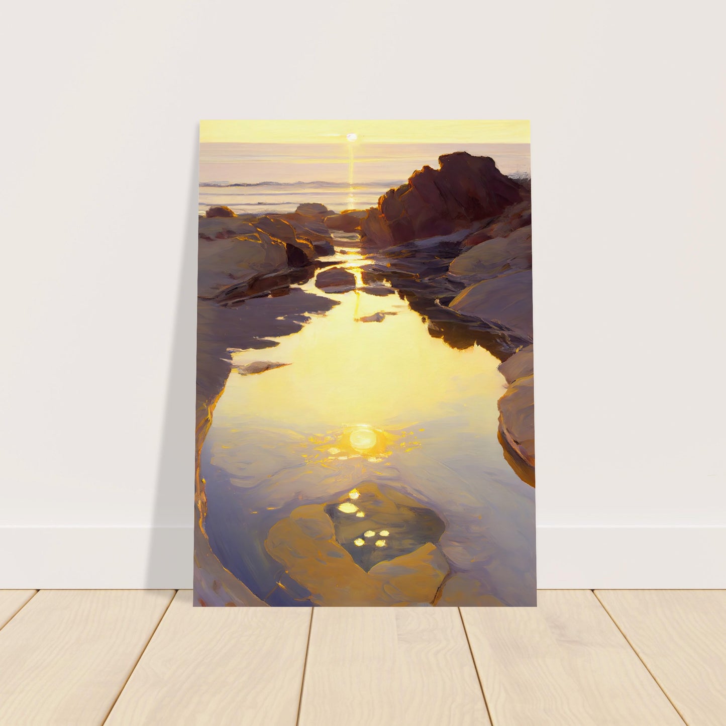 Shimmering Rockpool III - Unframed Print