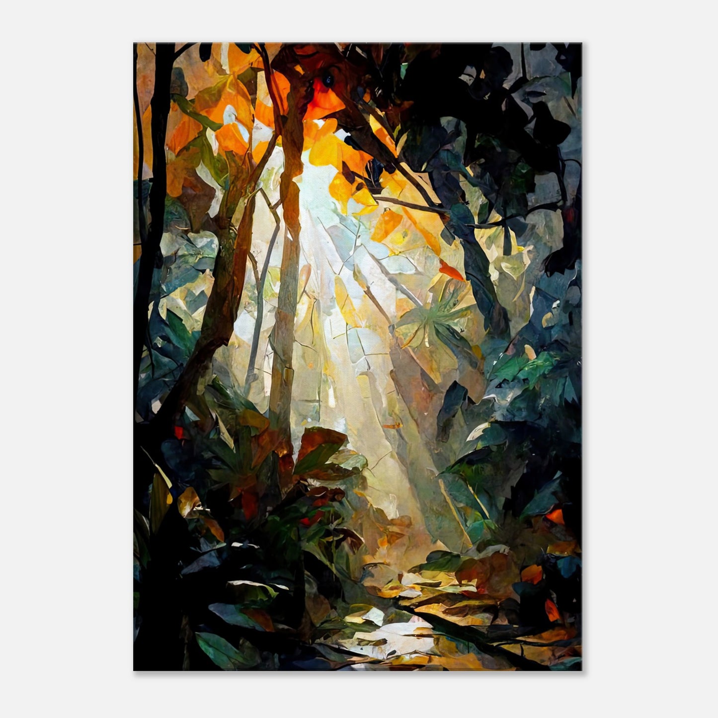 Rainforest Colour IV - Canvas