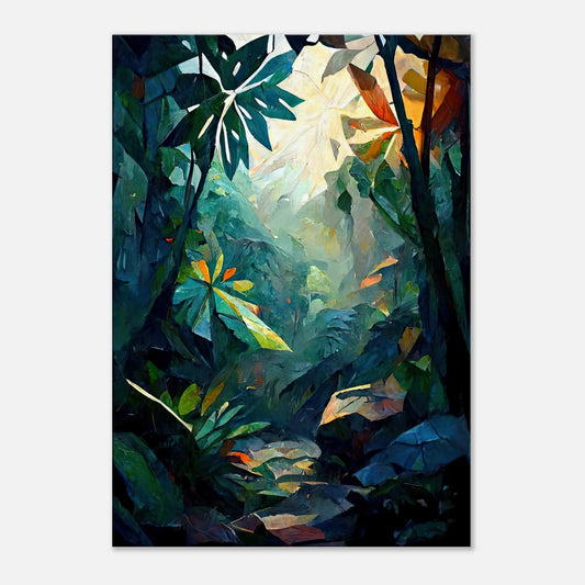 Rainforest Colour I - Canvas