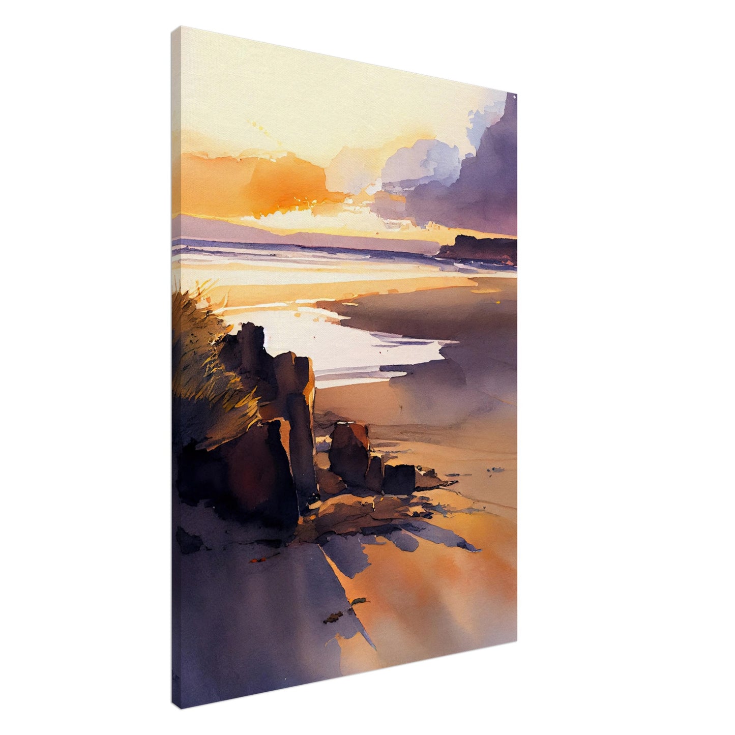 Traigh Mhor Sunset I - Canvas Art