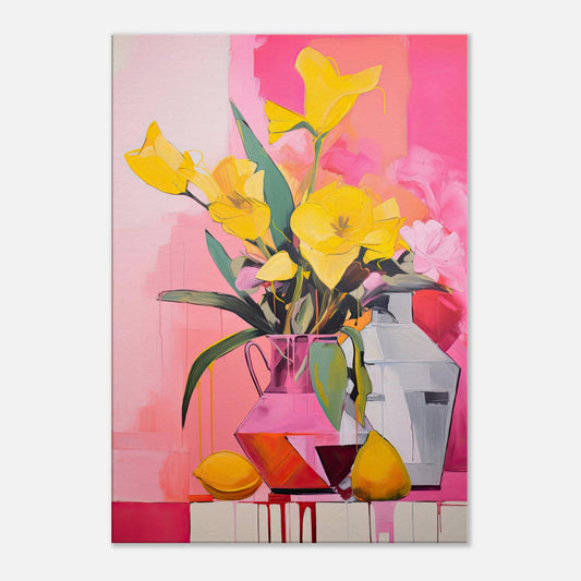 Radiant Blooms II - Canvas