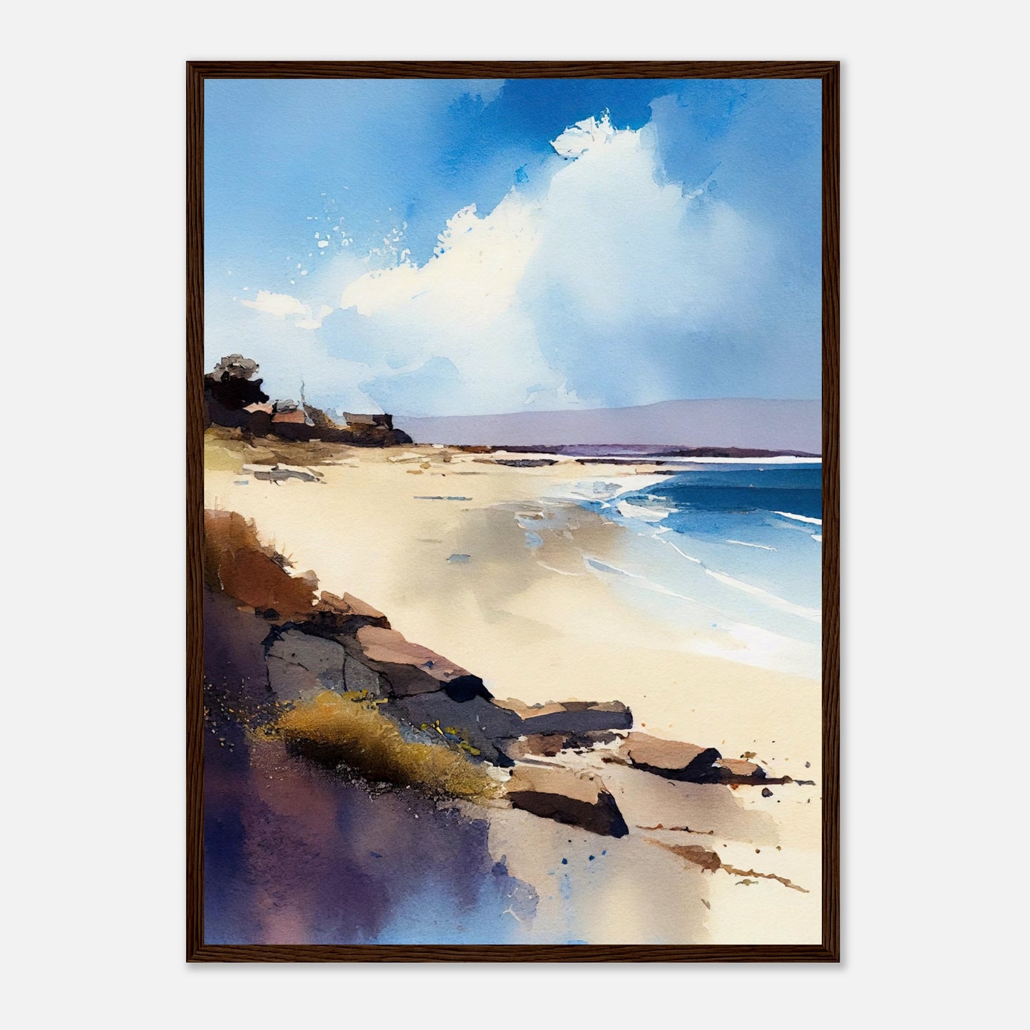 Arisaig Air III - Wooden Framed Print