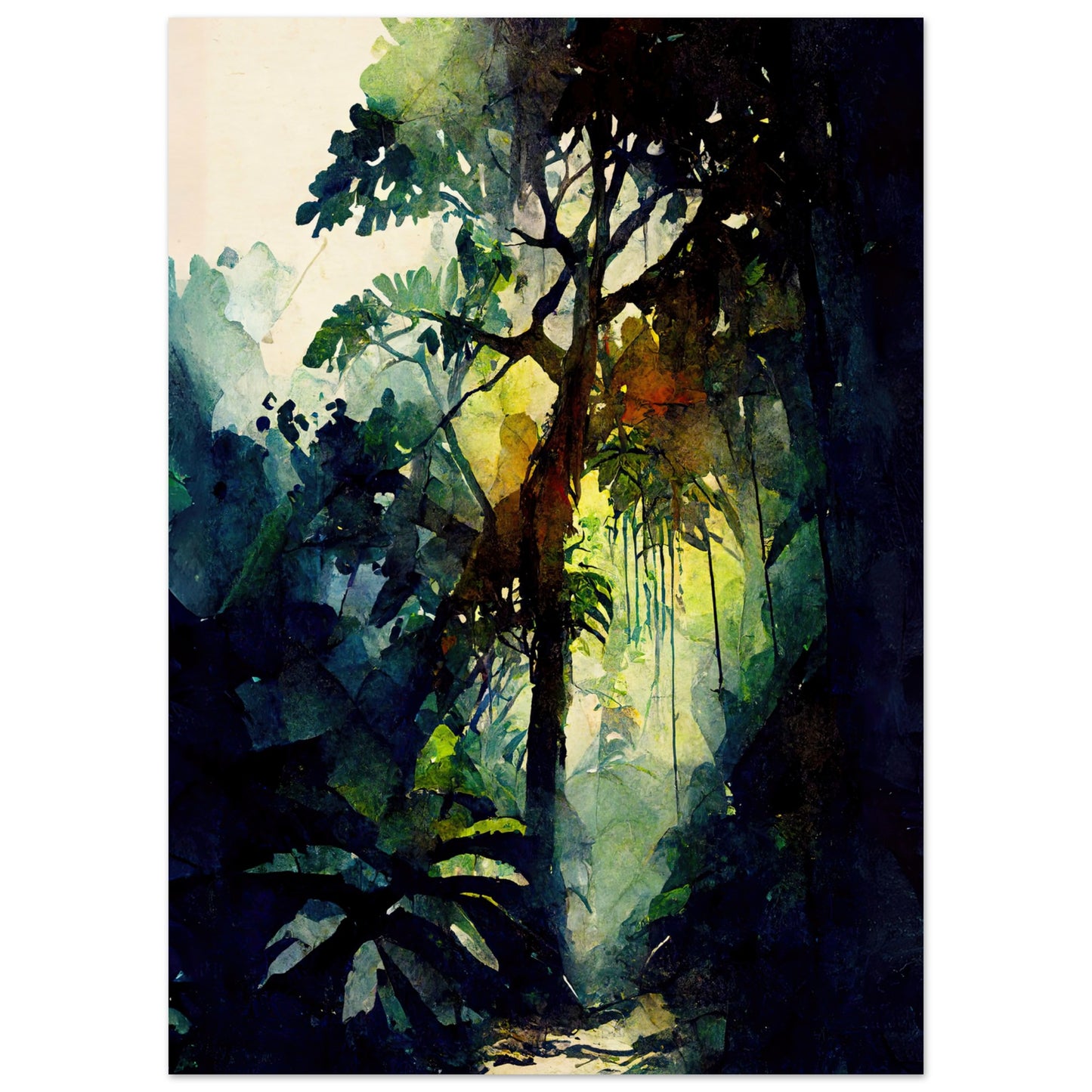 Deep in the Daintree I - Unframed Print