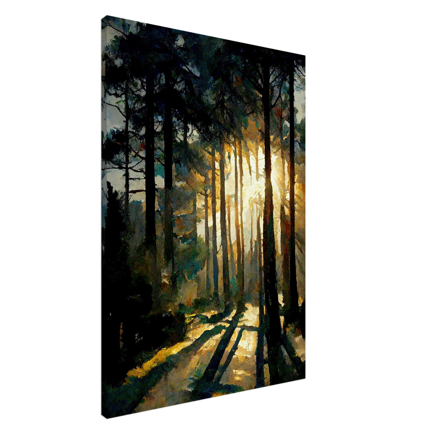Pine Forest Sunrise I - Canvas
