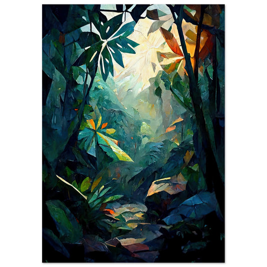 Rainforest Colour I - Unframed Print