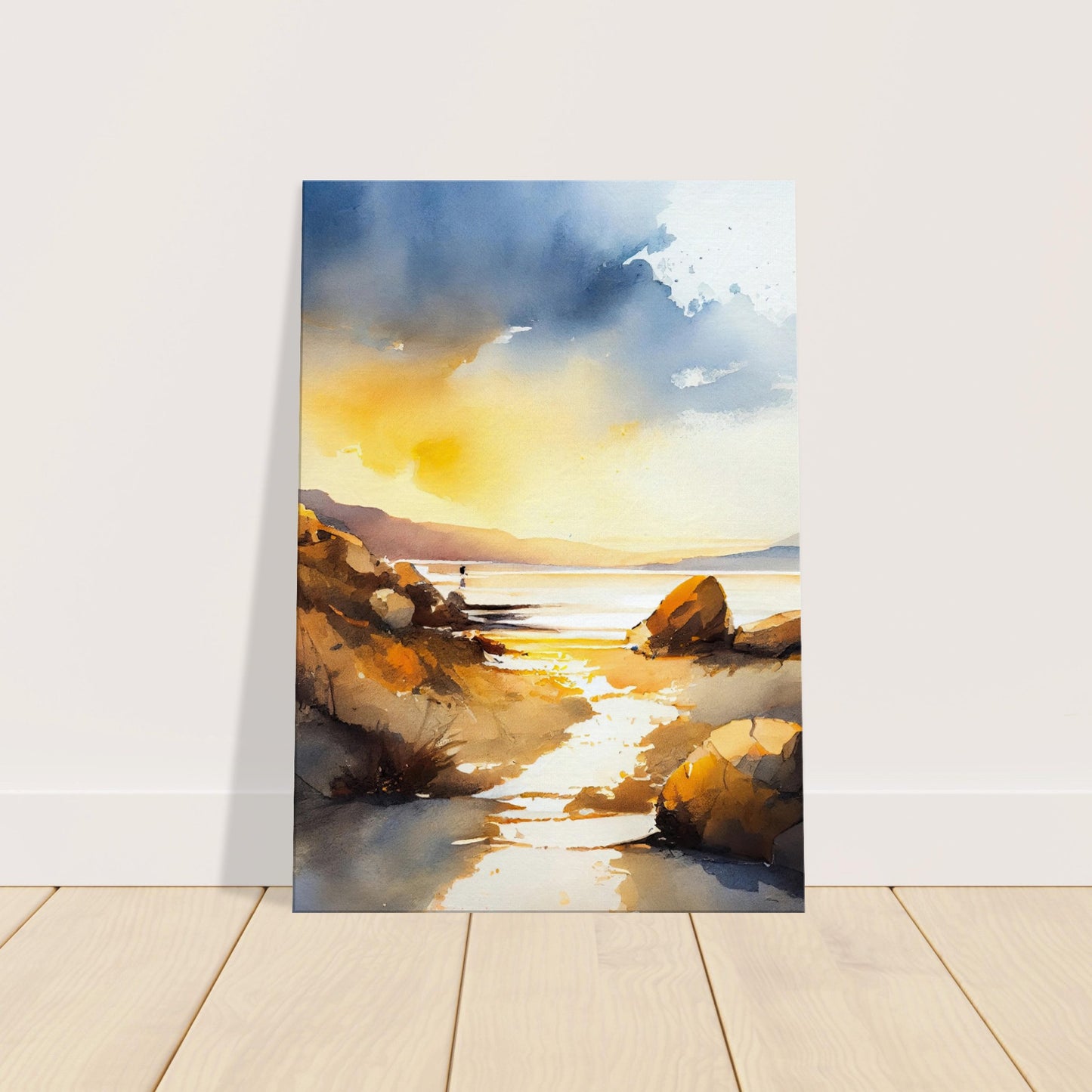 Traigh Mhor Sunset II - Canvas Art