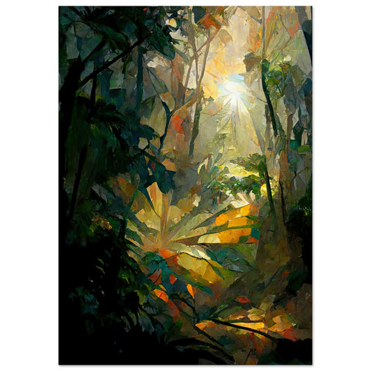 Rainforest Colour III - Unframed Print