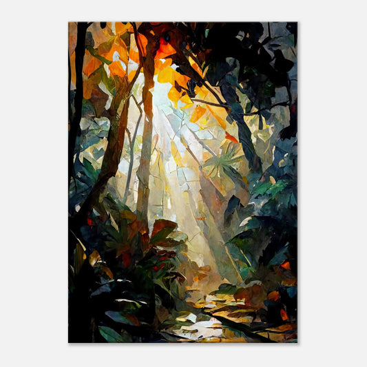 Rainforest Colour IV - Canvas