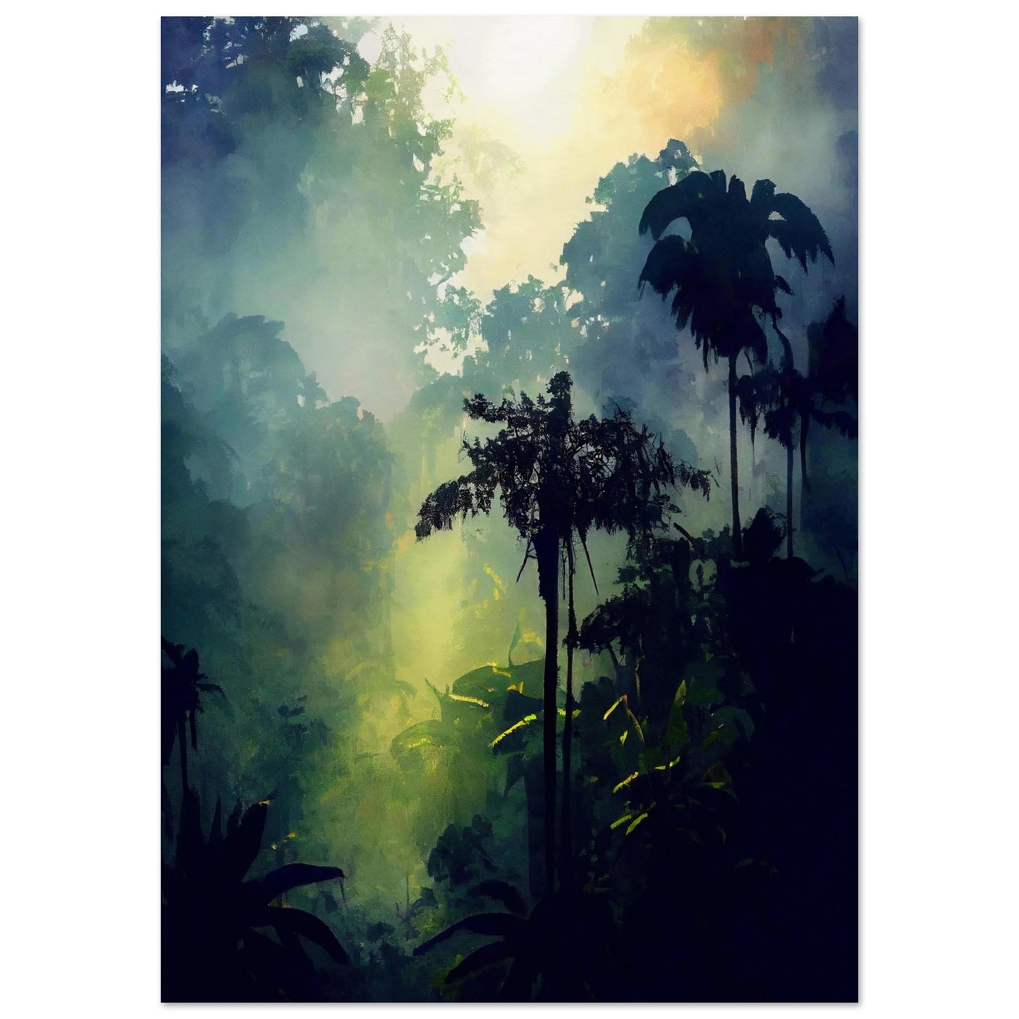 Tropical Haze I - Unframed Print