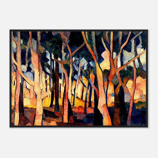 Gum Tree Radiance II - Wooden Framed Print