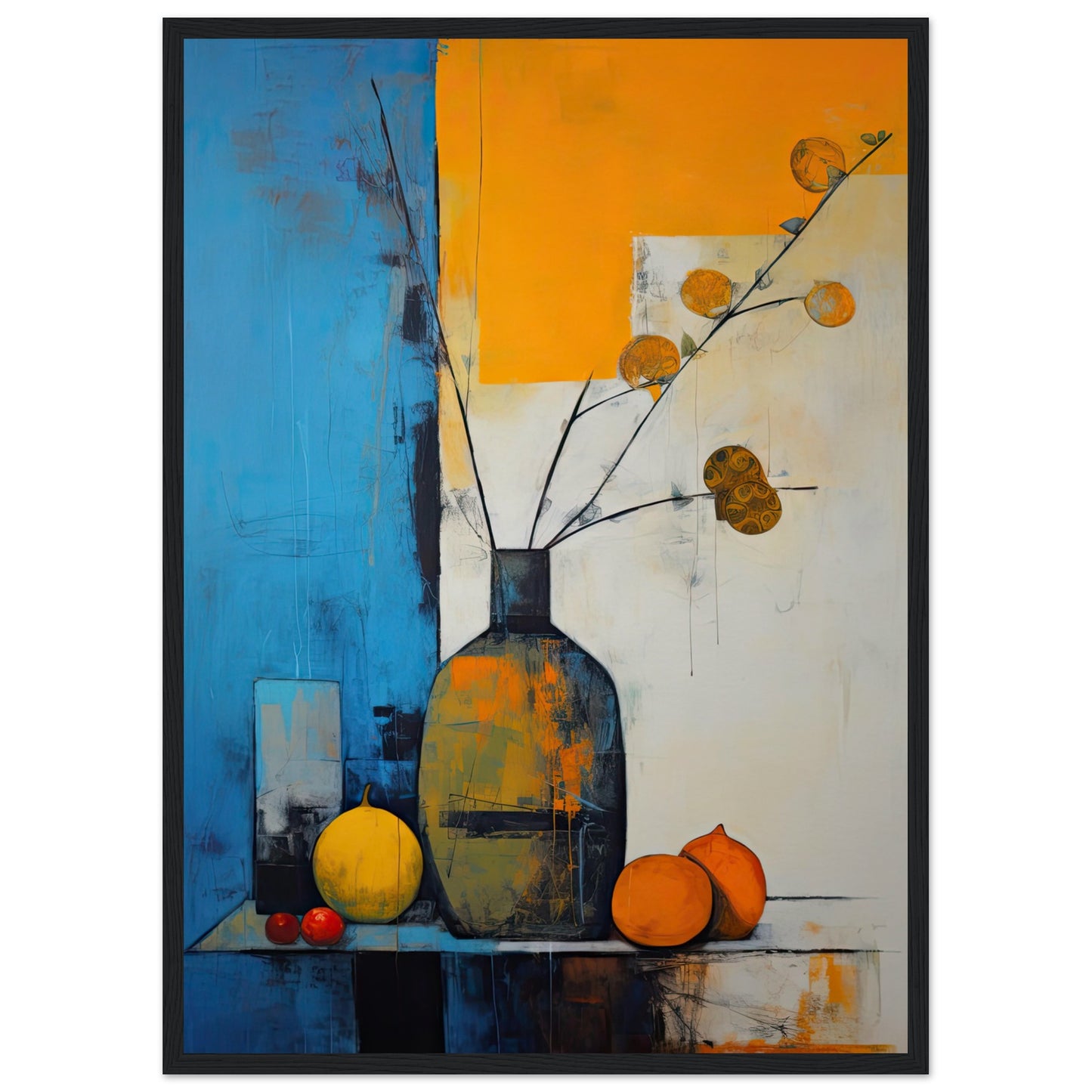 Vivid Harmony II - Wooden Framed Print