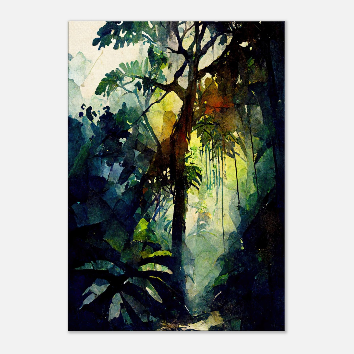 Deep in the Daintree I - Canvas