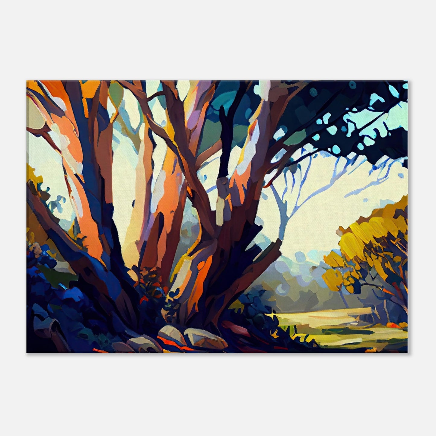 Gum Tree Daybreak I - Canvas